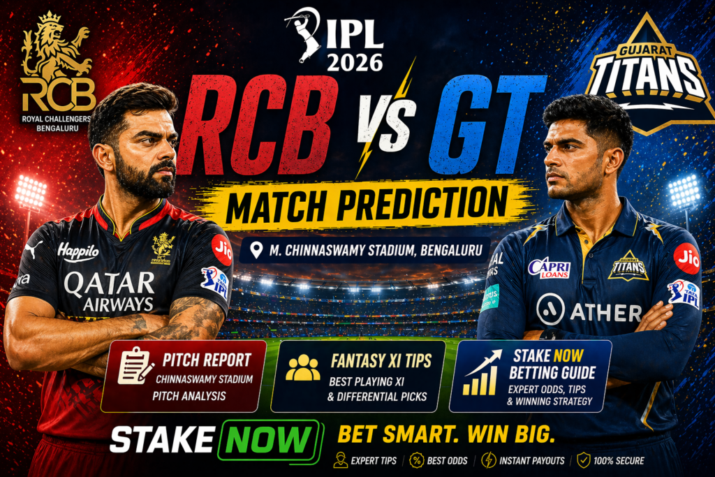 RCB v s GT Match Prediction