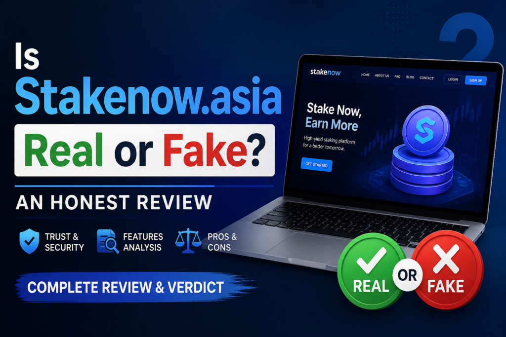 Is Stakenow Real or Fake