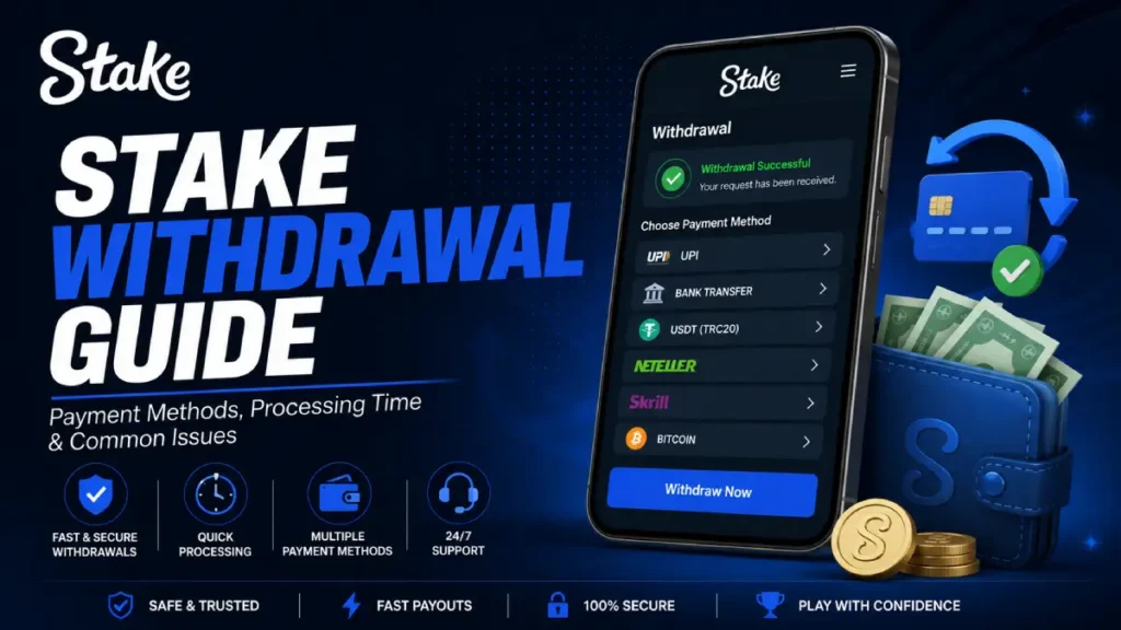 Stake betting Withdrawal Guide