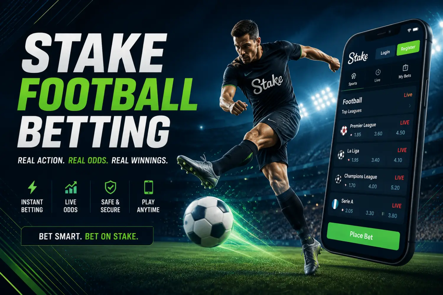 Stake Football Betting