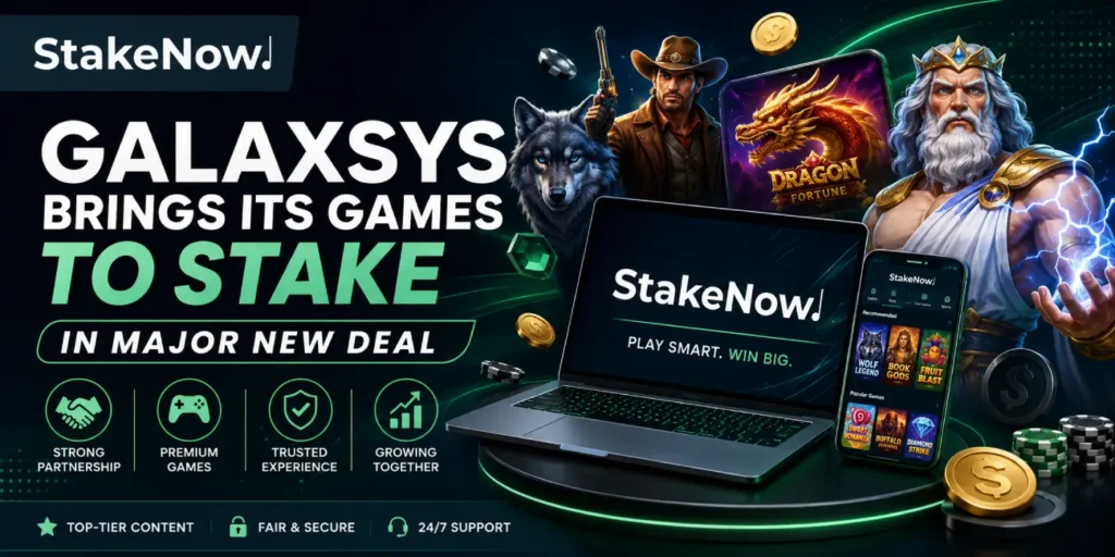 Galaxsys Brings Its Games to Stake