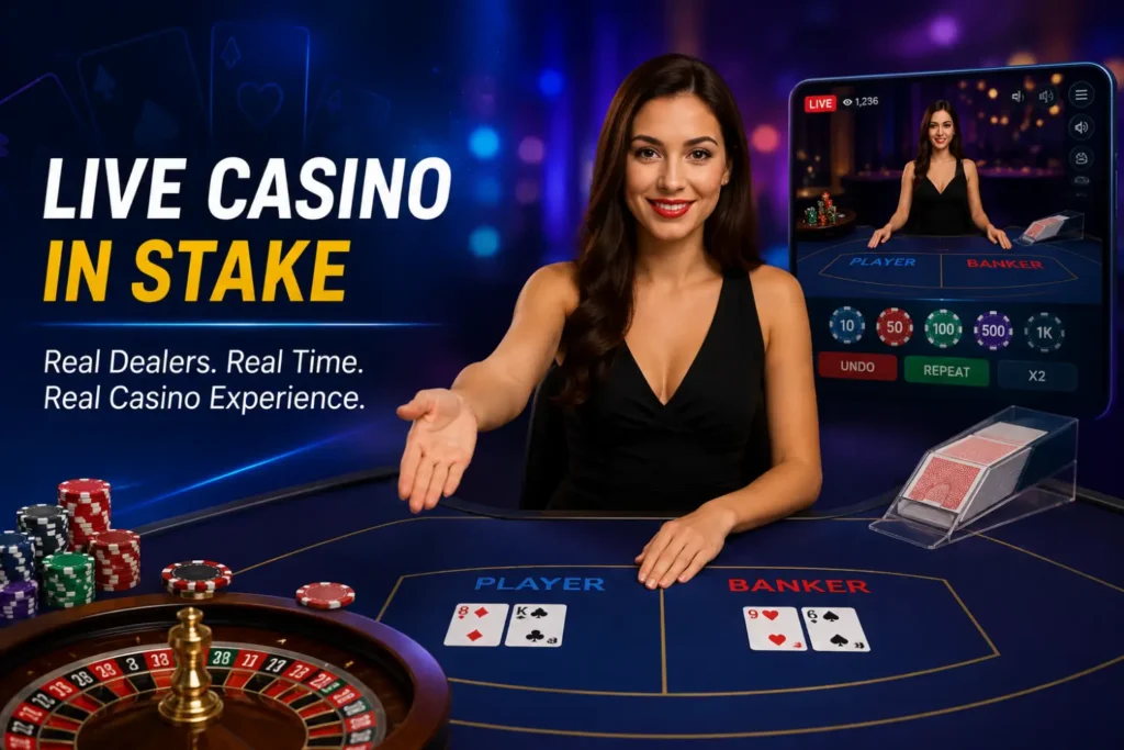 live casino in Stake